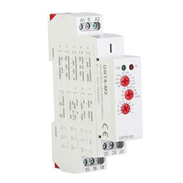 Imagem de Relé de Temporização de Atraso, Temporizador Multifuncional, relé Digital de Atraso para Controle de Iluminação, Mini relé de Tempo