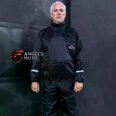 Imagem de Conjunto Chuva Passo Bom Preto, GG, Preto