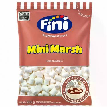 Imagem de MARSHMALLOW FINI 200gMINI BAUNILHA BRANCO