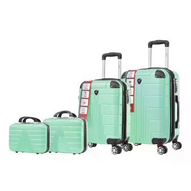 Imagem de Kit Malas de Viagem Tamanho PP e P com 2 Frasqueiras P e M - TripX, Ve