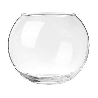 Imagem de Vaso Aquario De Vidro Vaso Redondo 2 Litros