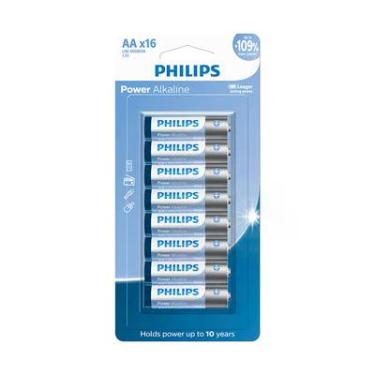 Imagem de Pilhas Alcalinas Aa Blister Com 16 Unidades Lr6p16b/59
