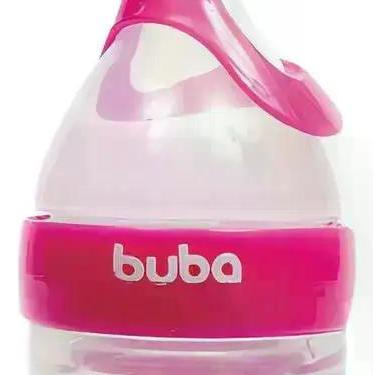 Imagem de Colher Dosadora Leite E Papinha Mamadeira Silicone Rosa Buba - Congrat
