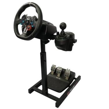 Imagem de LimaRace Suporte Para Volantes Pilot J1 USB Preto - PC, PS3, PS4, XBOX 360, ONE