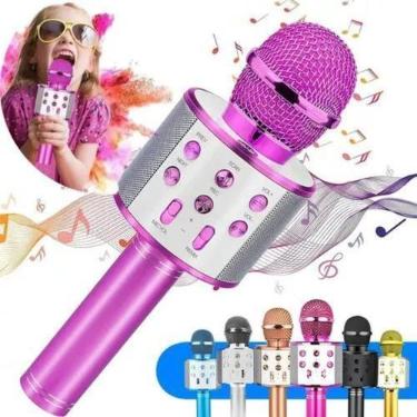 Imagem de Microfone Sem Fio Bluetooth Karaoke Youtuber Reporter Usb - Bc Bora Co
