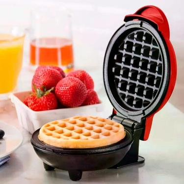 Imagem de Mini Waffle Elétrica Leve Prática E Fácil De Usar 110V - Relet, 110V