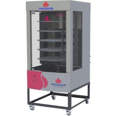 Imagem de Forno a Gás PRP-242 G5 Giratório Progás, Bivolt, Prata