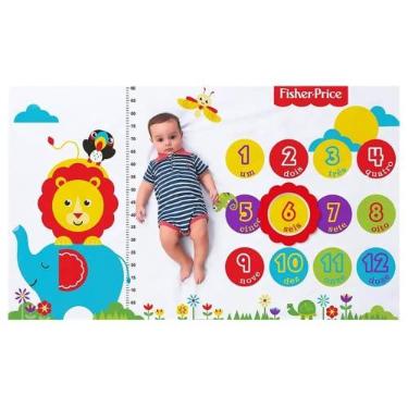 Imagem de Cenario Mesversario Fisher-Price Colors Estampado C/Marcador 1, 00Mx1, 60M Pct C/01Un//Neutro, Fisher-Price, Neutro
