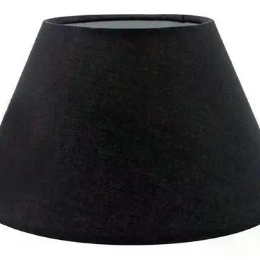 Imagem de Cúpula para abajur luminaria 10x19x11cm Tecido Algodão Soquete naciona