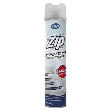 Imagem de Desinfetante Banheiro Uso Geral 300ml Limpa Desinfeta Zip Spray Multiu