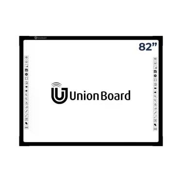 Imagem de Lousa digital unionboard color preta 82 polegadas