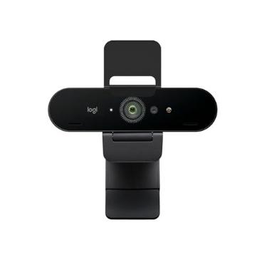 Imagem de WEBCAM VIDEOCONFERÊNCIA 4K 960-001105, Logitech, Webcam Logitech BRIO 960-001105, Preta