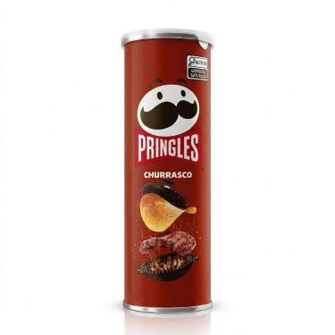 Imagem de Pringles Churrasco Batata 109g Salgadinho Crocante em Tubo Batata Empi