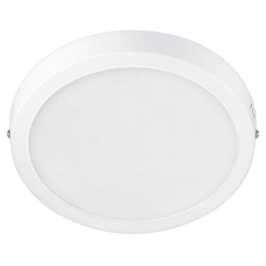 Imagem de Plafon Sobrepor Philips redondo 12W luz amarela 3000K bivolt Ø17