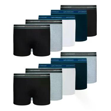 Imagem de Kit 10 Cuecas Box Boxer Infantil Lupo Kids Algodão Masculina - SORTIDO