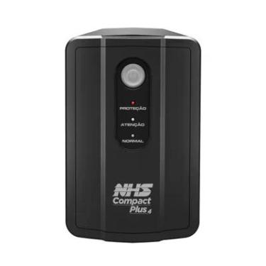 Imagem de Nobreak NHS Compact Plus 4, 1200VA, 550W, Entrada Bivolt E Saída 120V, 2 Baterias 7Ah/12V - 90.c1.b01200