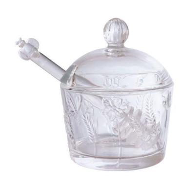 Imagem de Meleira de Vidro Hauskraft Transparente Spring Relevo 210ml