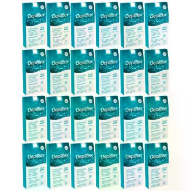 Imagem de Kit 24 Folhas Prontas Design Sobrancelha Depilflax Pro Designer Turque