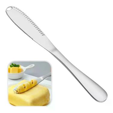 Imagem de Kit C/ 6 Faca Espatula Manteiga Pate Requeijao Geleia Em - CLINK