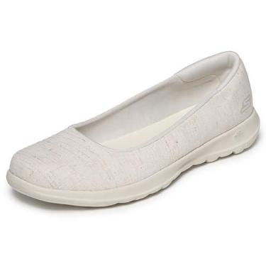 Imagem de Skechers Go Walk Lite feminino - Susie, Natural, 35