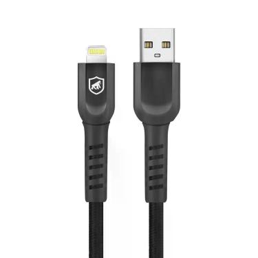 Imagem de Cabo Dual Shock Preto Lightning (2 Metros) - Gshield