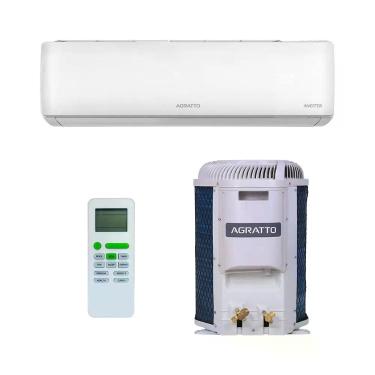 Imagem de Ar Condicionado Split Inverter Agratto Hi Wall Liv Top 12000 BTUs Frio