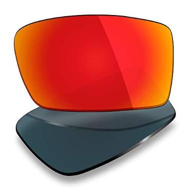 Imagem de Mryok Lentes de reposição para Oakley Gascan OO9014 - Opções, Polarizado - Vermelho fogo, One Size