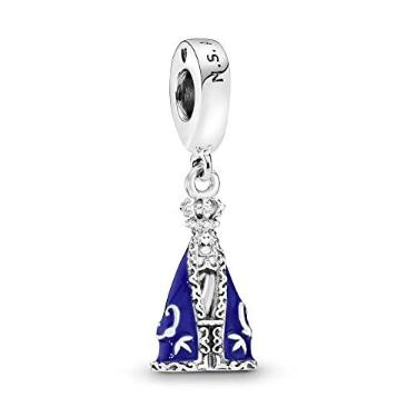 Imagem de LOVELY & BEAUTIFUL ACESSÓRIOS - Berloque NOSSA SENHORA APARECIDA em Prata 925