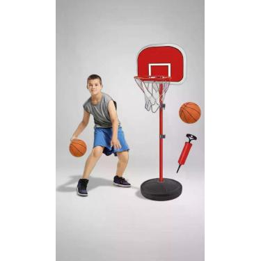 Imagem de Cesta de Basquete Infantil Ajustável com Bola e Bomba - Congratulation