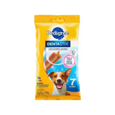 Imagem de Petisco para Cachorro Adulto Pedigree - Dentastix 110g, Dentastix, 110