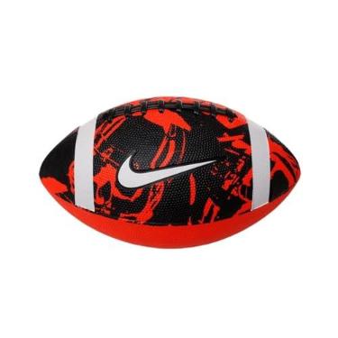 Imagem de Bola de Futebol Americano Spin 3.0 Fb 9 Oficial Nike Único Total Crimson/Black/White/White