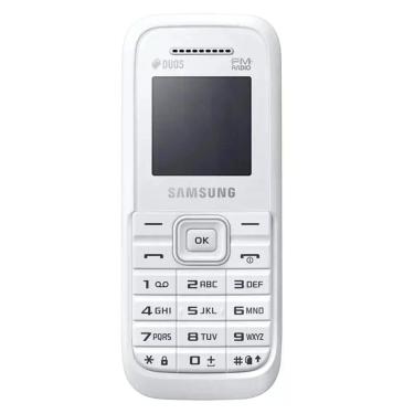 Imagem de Celular Samsung Keystone 3 Idoso Dual Sim Tela 1.52 Radio Fm, Branco