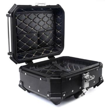 Imagem de Bau Moto Traseiro 22l-t Preto Tronos Box