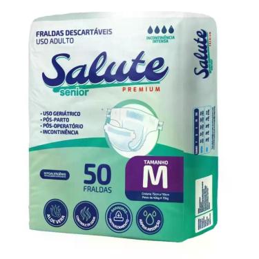 Imagem de Fralda Adulto Salute M 50 unidades