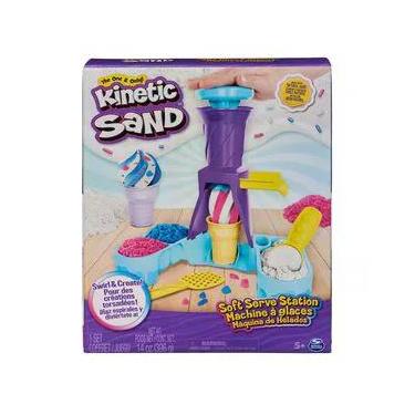 Imagem de Estação Expressa De Sorvete + 396g Areia - Kinetic Sand