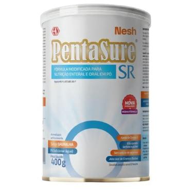 Imagem de Nesh Pentasure SR - Fórmula Nutricional em Pó para Uso Enteral e Oral, 400g, Para Controle Glicêmico, Sem Lactose, Sem Glúten, Hiperproteica