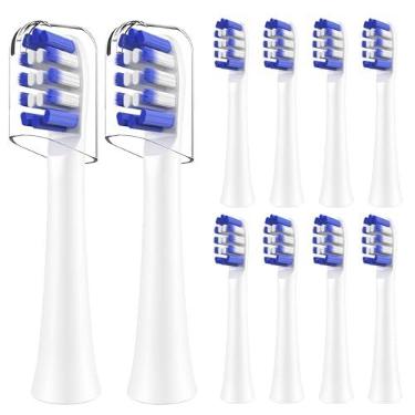 Imagem de Cabeças de escova de dentes compatíveis com escova de dentes com bateria de limpeza profunda Colgate 360