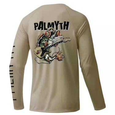 Imagem de Camisa de Pesca Palmyth UPF 50+ Manga Longa Secagem Rápida