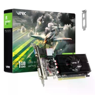 Imagem de Placa de Vídeo Pcie G210 GPUVK2101GBLP0H2 com Memória DDR3 1GB e Design Low Profile VGA HDMI DVI Vinik