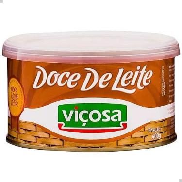 Imagem de Viçosa Doce de Leite Cremoso Tradicional Lata 400g Puro Premium Premiado