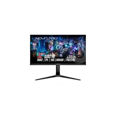 Imagem de Monitor Gamer Rise Mode Nova Pro 32", QHD, 180Hz, 1ms, IPS, HDMI e DisplayPort, Som Integrado, Preto - RM-MONV01-32F1802K-B