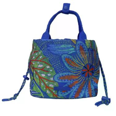 Imagem de Necessaire farm.rio ziriguidum tapete de tucano 78322821, Azul, Verde,
